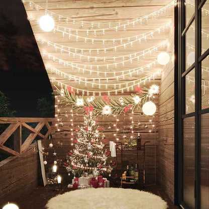 Lichterkette Kugeln 20 M 200 Led 8 Funktionen