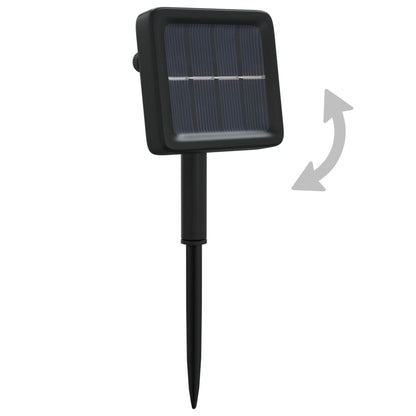 Solar-Lichterketten 5 Stk. 5X200 Led Warmweiß Innen Außen