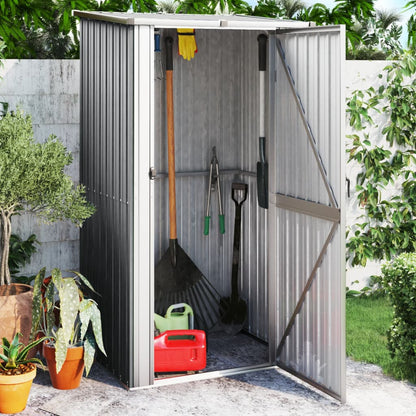 Gartenhaus 118,5X97X209,5 Cm Verzinkter Stahl