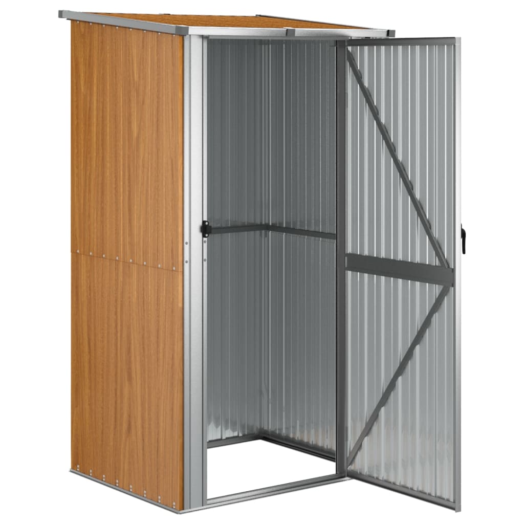 Gartenhaus 118,5X97X209,5 Cm Verzinkter Stahl