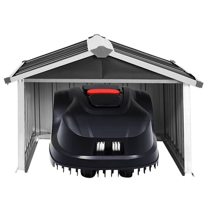 Rasenmäher Garage 92X97X63 Cm Verzinkter Stahl