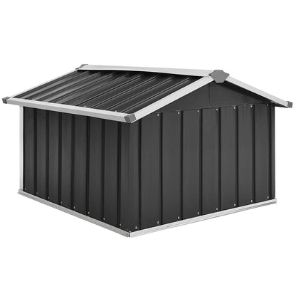Rasenmäher Garage 92X97X63 Cm Verzinkter Stahl