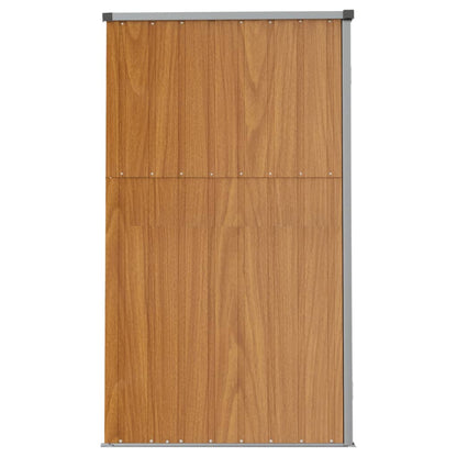 Gerätehaus 161X89X161 Cm Verzinkter Stahl