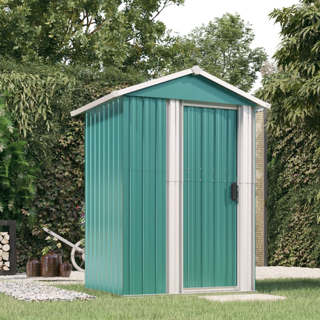 Gartenhaus 126X97,5X177 Cm Verzinkter Stahl