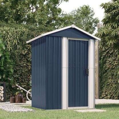 Gartenhaus 126X97,5X177 Cm Verzinkter Stahl