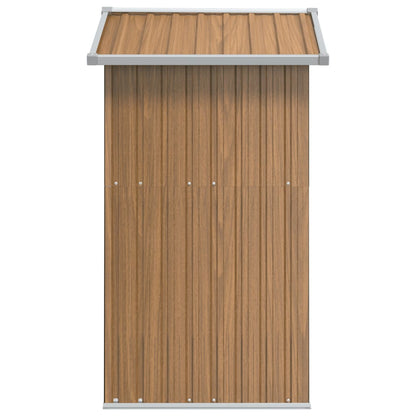 Gartenhaus 126X97,5X177 Cm Verzinkter Stahl