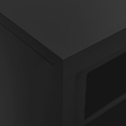 Schrank Mit Schiebetür 90X40X90 Cm Stahl