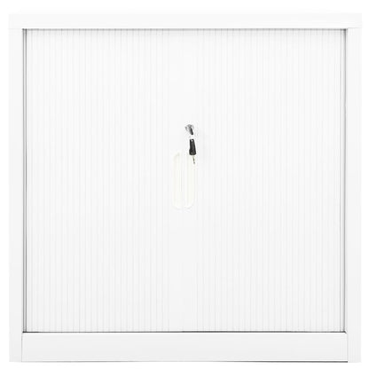 Schrank Mit Schiebetür 90X40X90 Cm Stahl