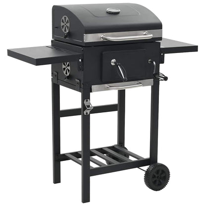 3-In-1 Outdoor-Pizzaofen & Grill Schwarz