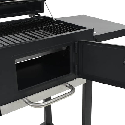 3-In-1 Outdoor-Pizzaofen & Grill Schwarz