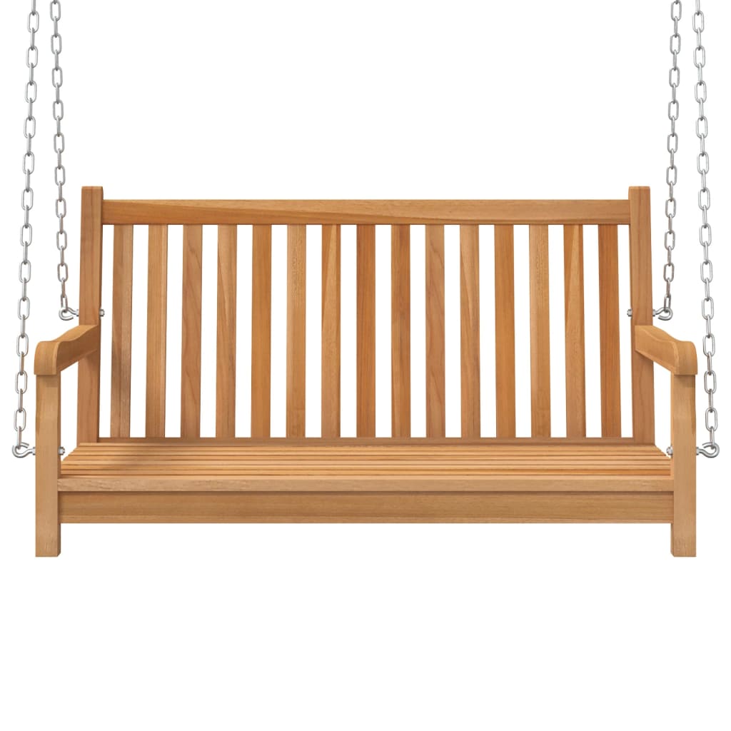 Hollywoodschaukel Massivholz Teak