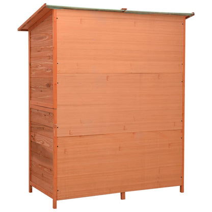Geräteschuppen 136X75X160 Cm Tanne Massivholz