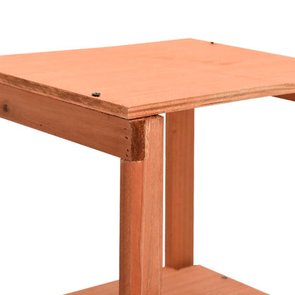 Geräteschuppen 136X75X160 Cm Tanne Massivholz