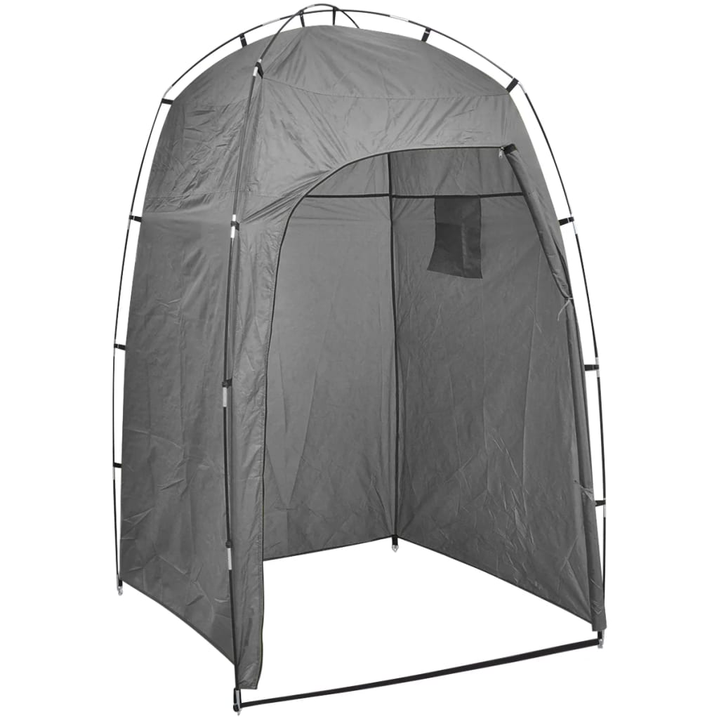Tragbare Campingtoilette Mit Zelt 10+10 L