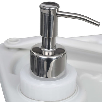 Tragbarer Camping-Handwaschbecken Mit Zelt 20 L