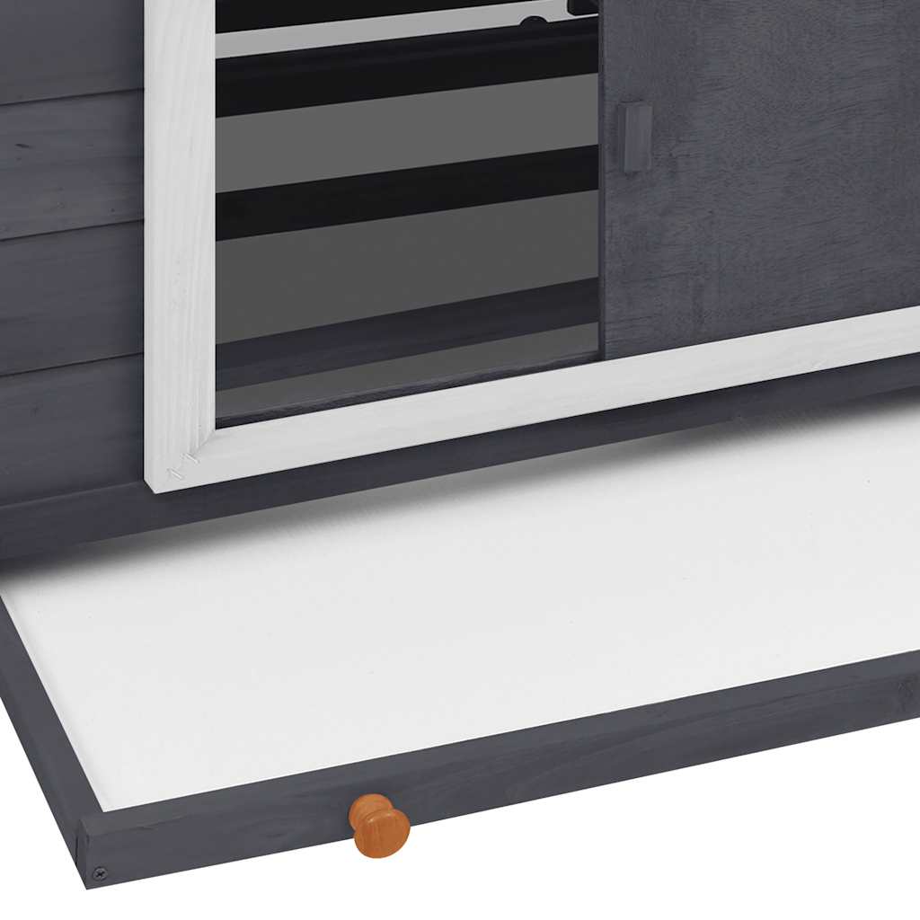 Hühnerstall 150X96X110 Cm Massivholz Tanne
