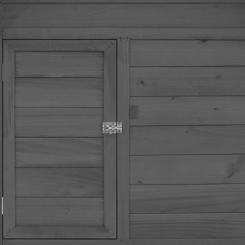 Hühnerstall 150X96X110 Cm Massivholz Tanne