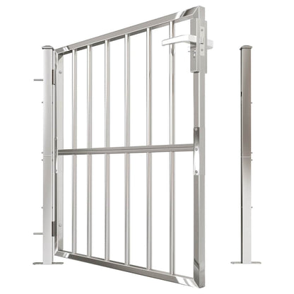 Gartentor 100 X 95 Cm Edelstahl