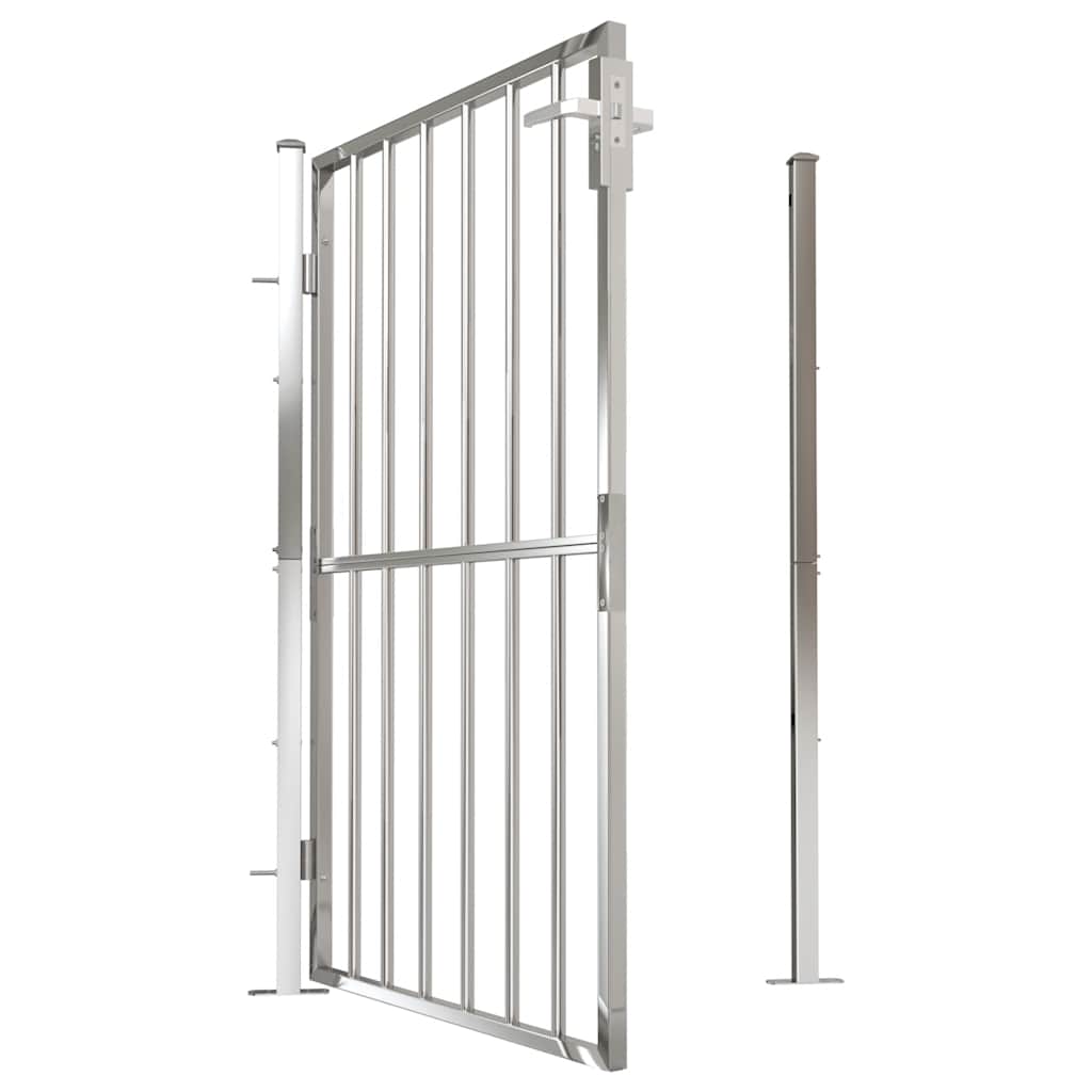 Gartentor 100 X 145 Cm Edelstahl