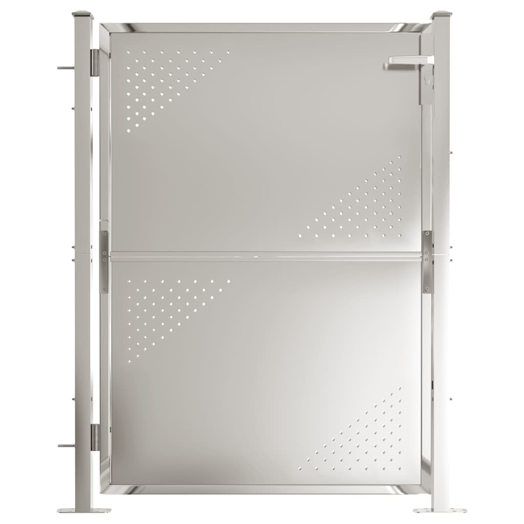 Gartentor 100X120 Cm Edelstahl