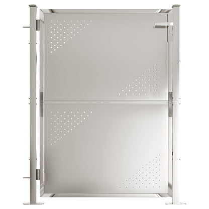 Gartentor 100X120 Cm Edelstahl