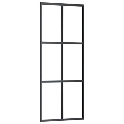 Schiebetür Mit Beschlag Esg-Glas & Aluminium 76X205 Cm