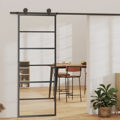 Schiebetür Mit Beschlag Esg-Glas & Aluminium 76X205 Cm