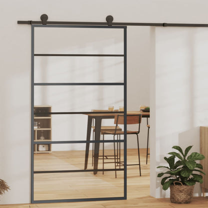 Schiebetür Mit Beschlag Esg-Glas & Aluminium 102X205 Cm