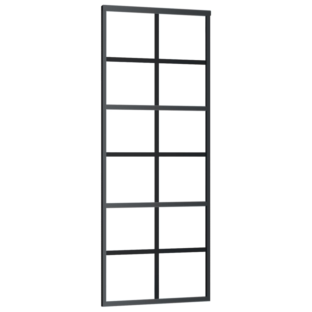 Schiebetür Mit Beschlag Esg-Glas & Aluminium 76X205 Cm