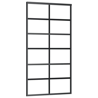 Schiebetür Mit Beschlag Esg-Glas & Aluminium 102X205 Cm