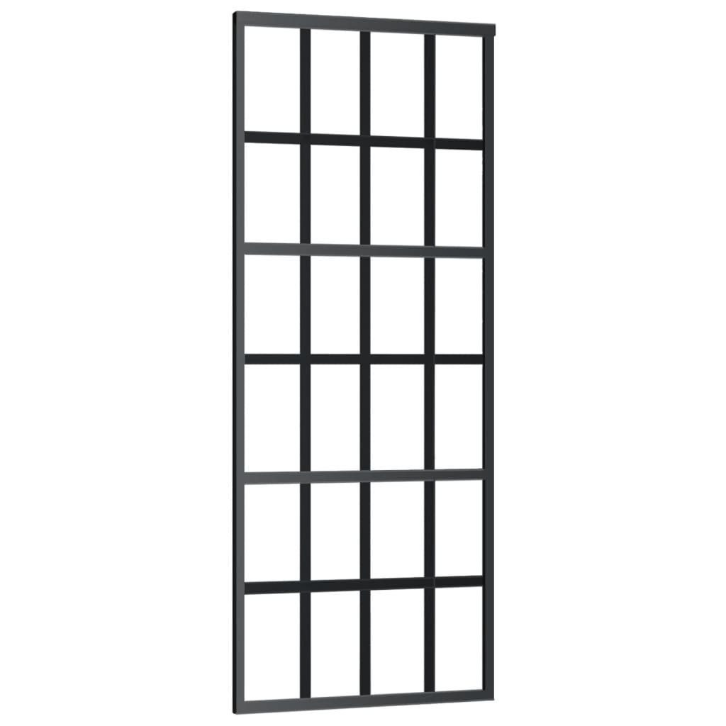 Schiebetür Mit Beschlag Esg-Glas & Aluminium 76X205 Cm