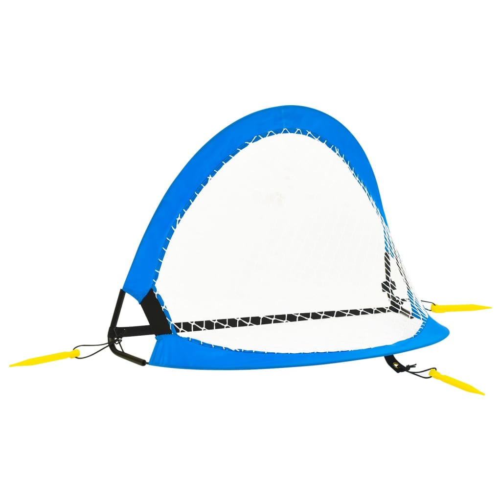 Fußballtore Kinder 2 Stk. Mit Aufbewahrungstasche 75,5X46X48 Cm