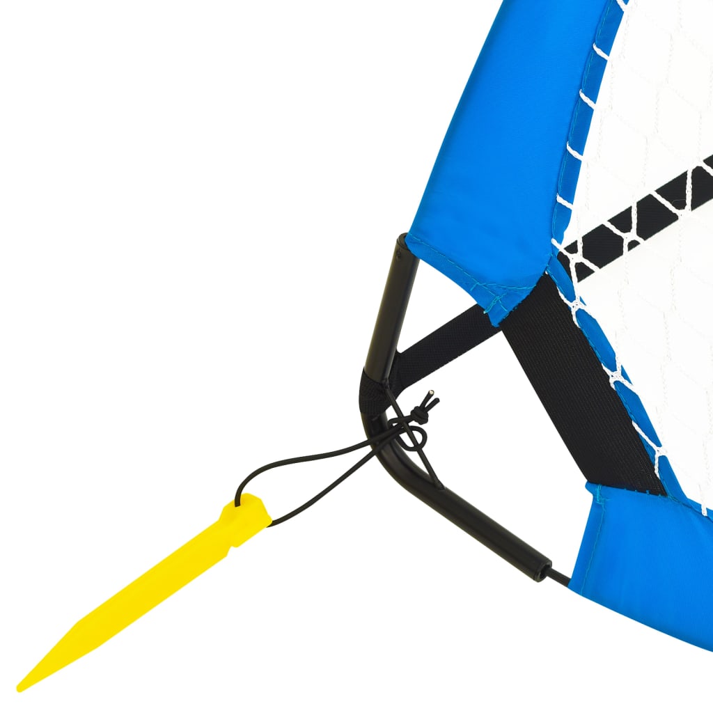 Fußballtore Kinder 2 Stk. Mit Aufbewahrungstasche 75,5X46X48 Cm