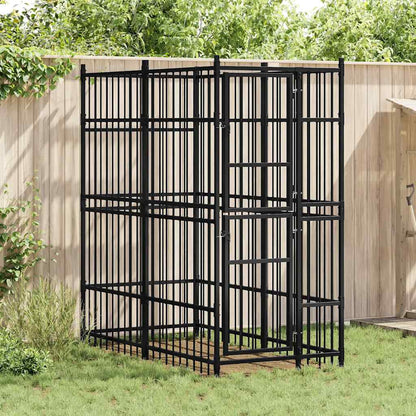 Outdoor-Hundezwinger Stahl 1,84 M²
