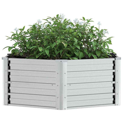 Garten-Hochbeet 129X45 Cm Verzinkter Stahl