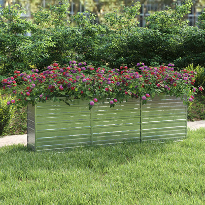 Garten-Hochbeet Verzinkter Stahl