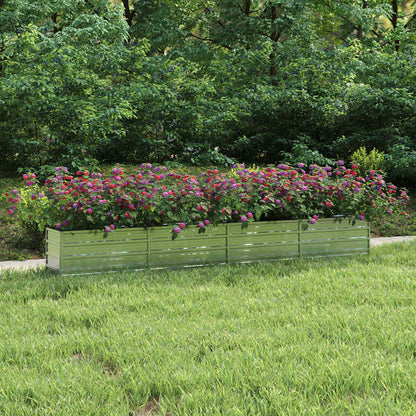 Garten-Hochbeet Verzinkter Stahl