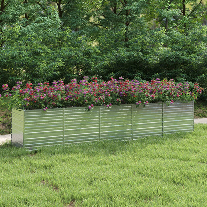 Garten-Hochbeet Verzinkter Stahl