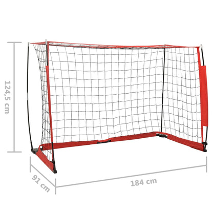 Fußballtor 184X91X124,5 Cm Stahl