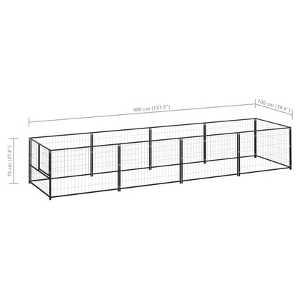 Hundezwinger 4 M² Stahl