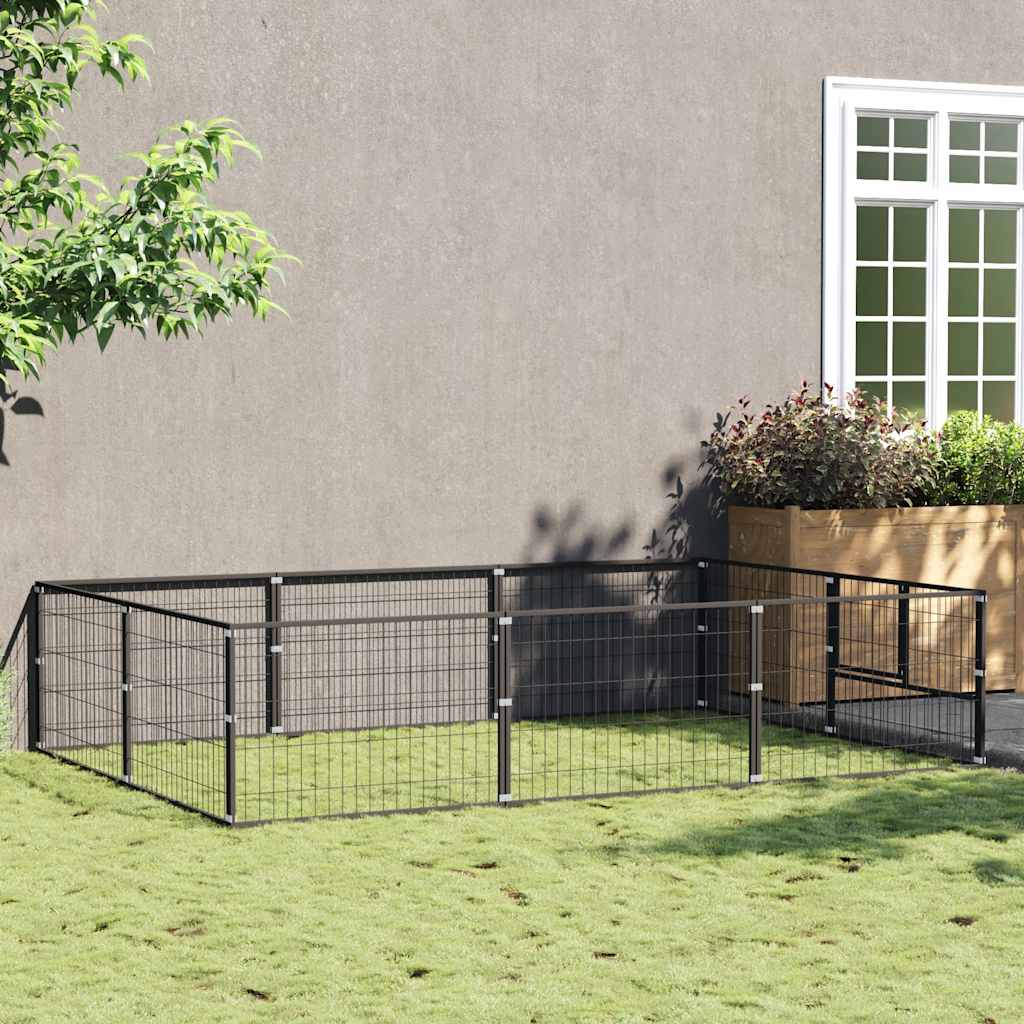 Hundezwinger 6 M² Stahl