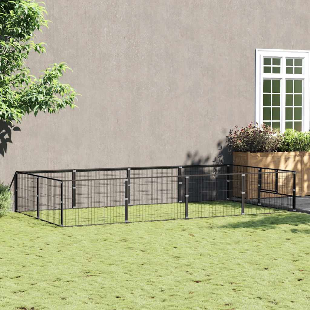 Hundezwinger 8 M² Stahl