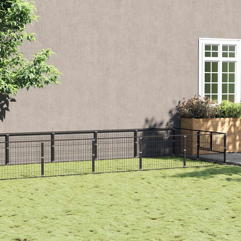 Hundezwinger 12 M² Stahl