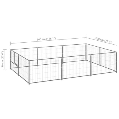 Hundezwinger N 6 M² Stahl