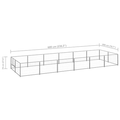 Hundezwinger N 12 M² Stahl