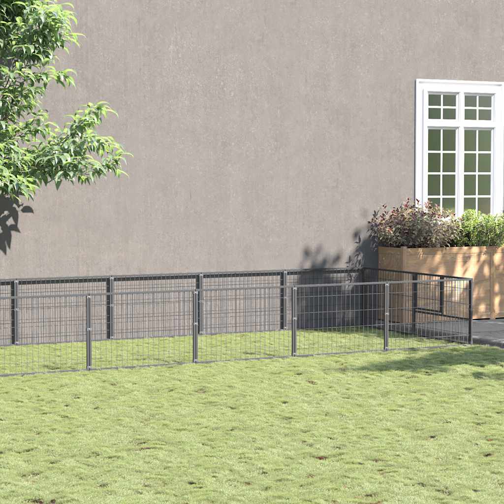 Hundezwinger N 16 M² Stahl