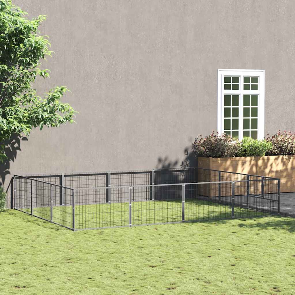 Hundezwinger N 12 M² Stahl