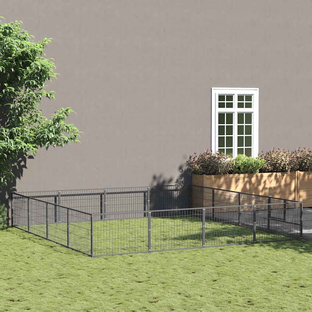 Hundezwinger N 16 M² Stahl