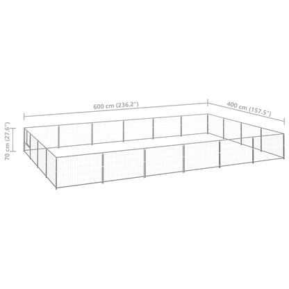 Hundezwinger N 24 M² Stahl