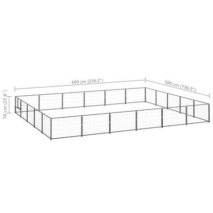 Hundezwinger 30 M² Stahl